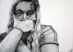 hannahfsmithart self portrait