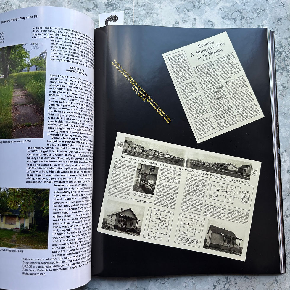 Thumbnail: Havard Design Magazine No. 53: Reuse and Repair