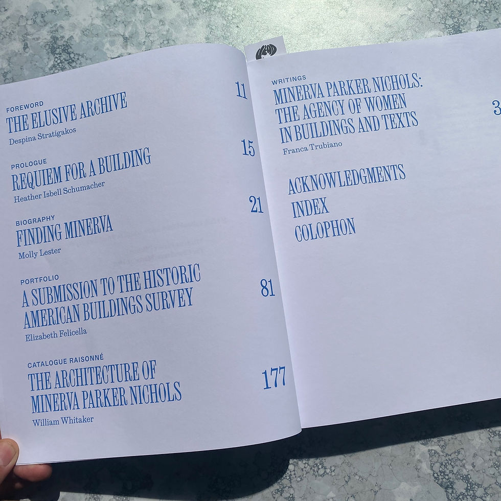 Thumbnail: Minerva Parker Nichols: The Search for a Forgotten Architect