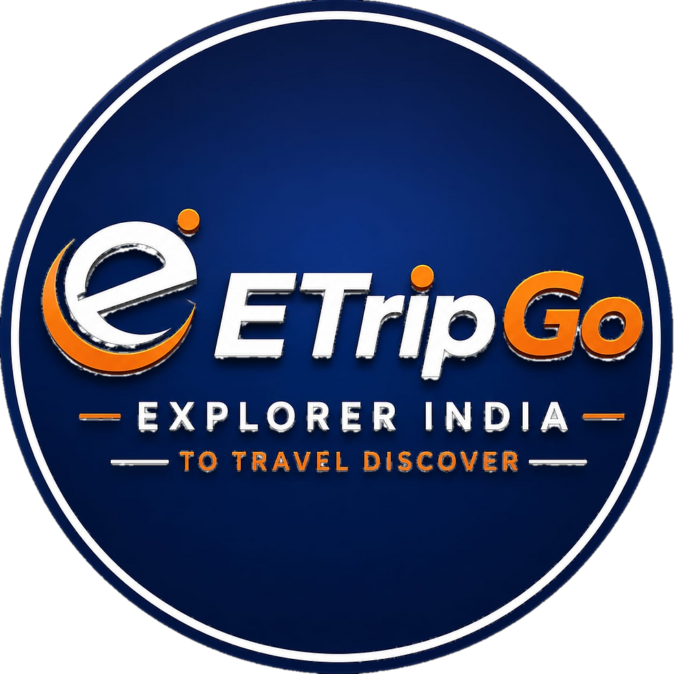 ETripGo Explorer India logo with travel slogan