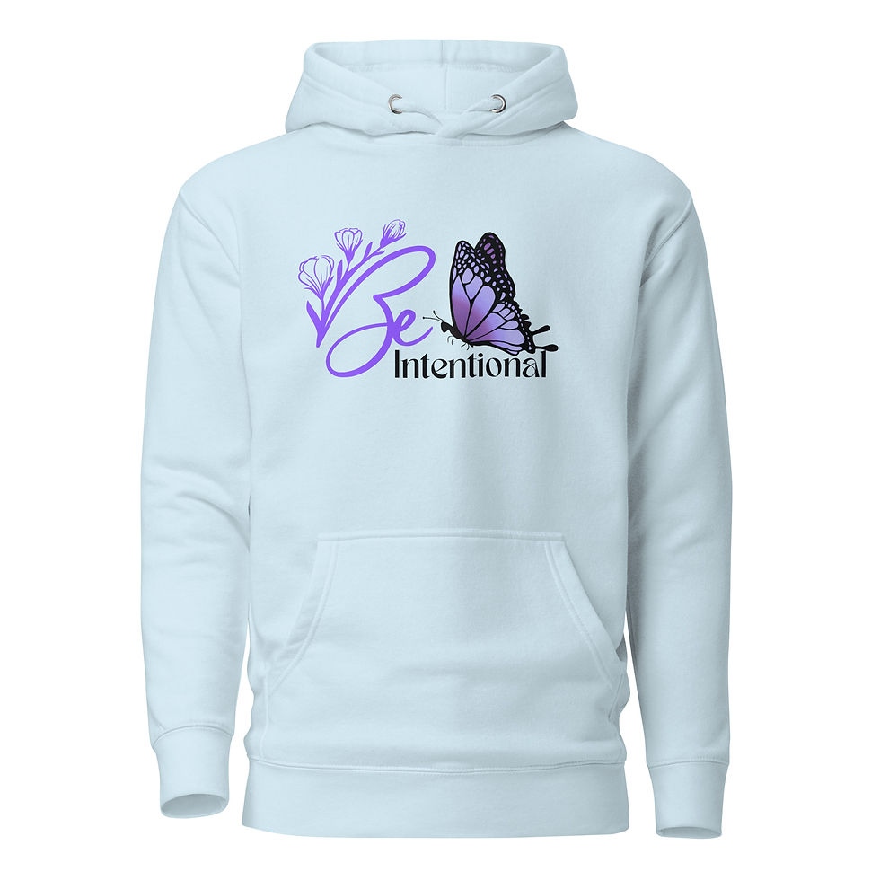 Thumbnail: Be Intentional Unisex Hoodie