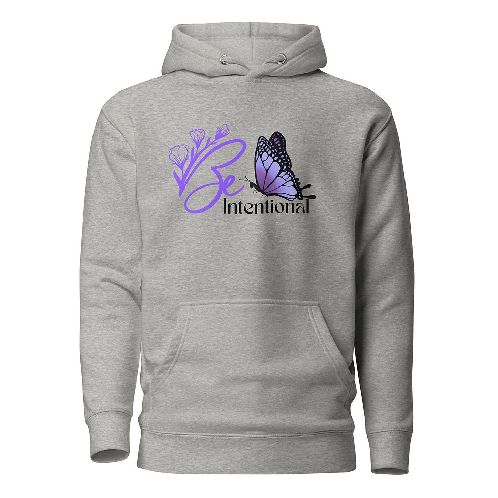 Thumbnail: Be Intentional Unisex Hoodie