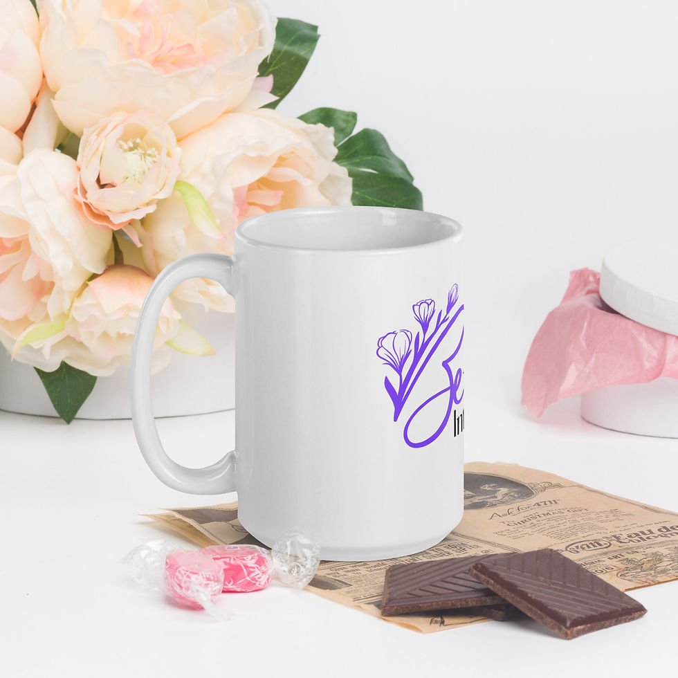 Thumbnail: Be Intentional White glossy mug