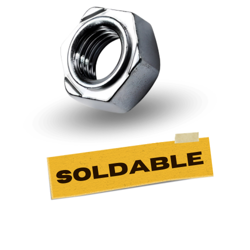 TUERCA SOLDABLE