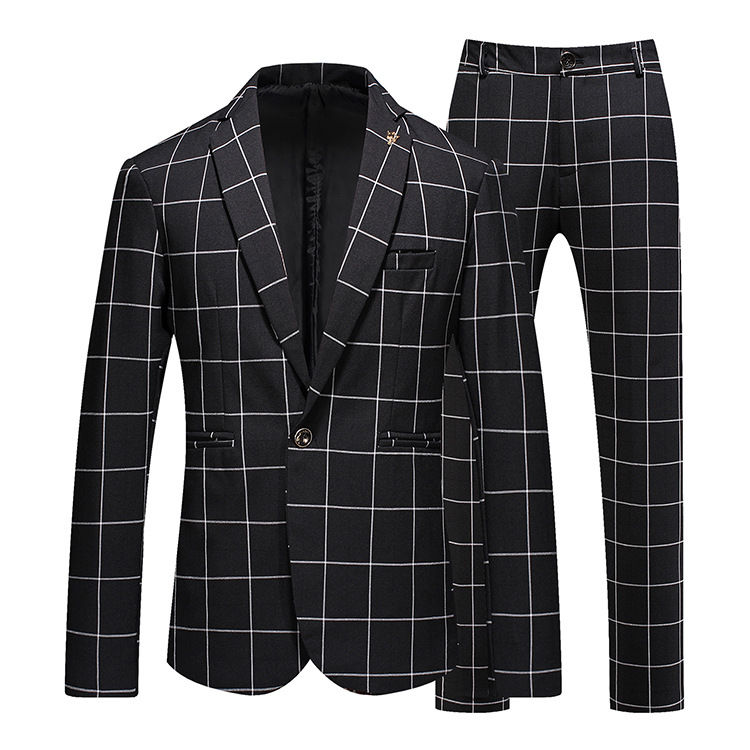 Miniature : 2 Pieces Suit for Men – Slim Fit Blazer and Pant Suit