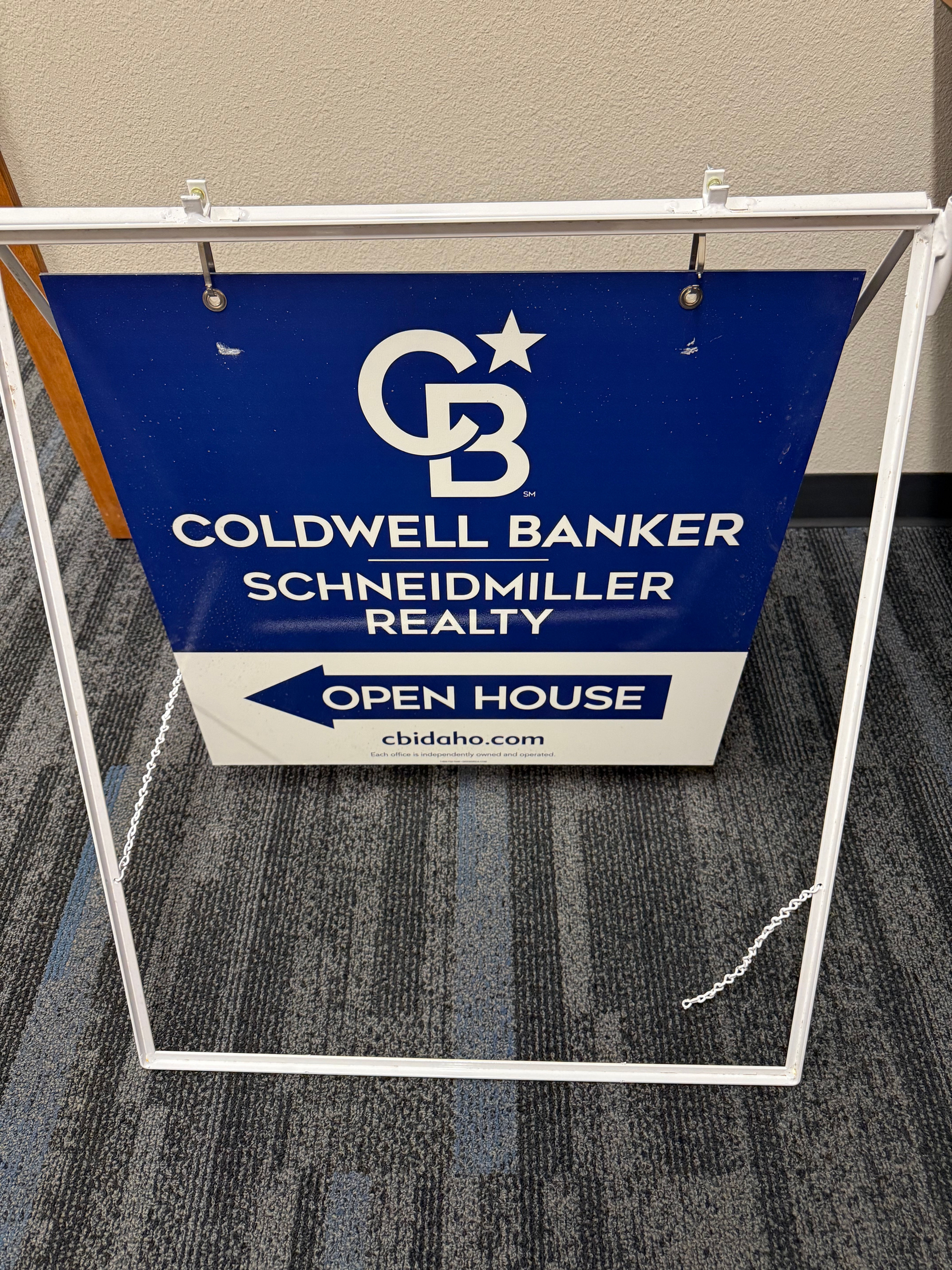 A-Frame Open House Sign