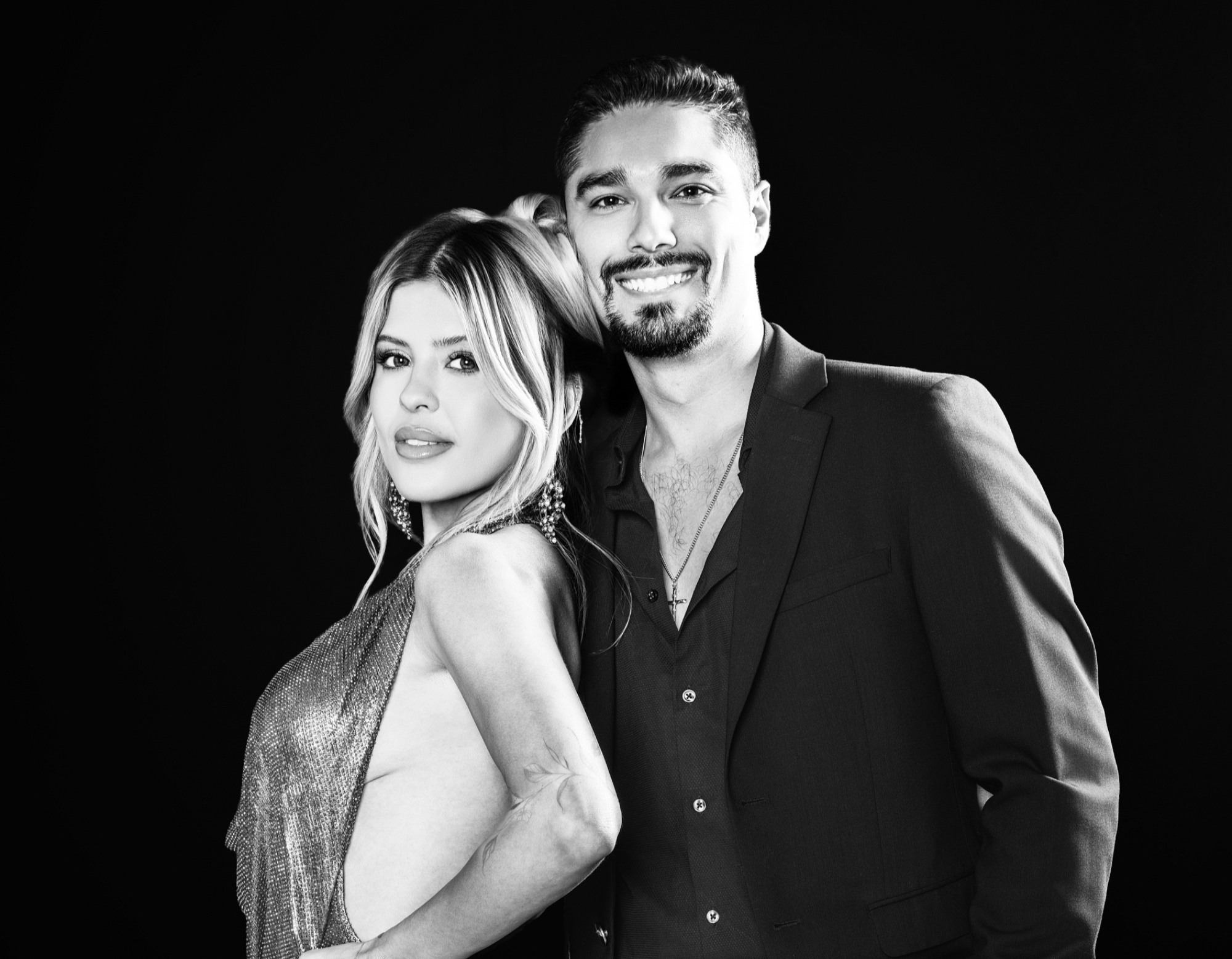 On site portrait studio with professional lighting at a corporate gala