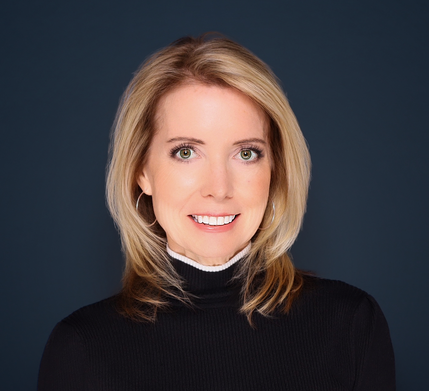 Professional headshot booth at a San Antonio business conference