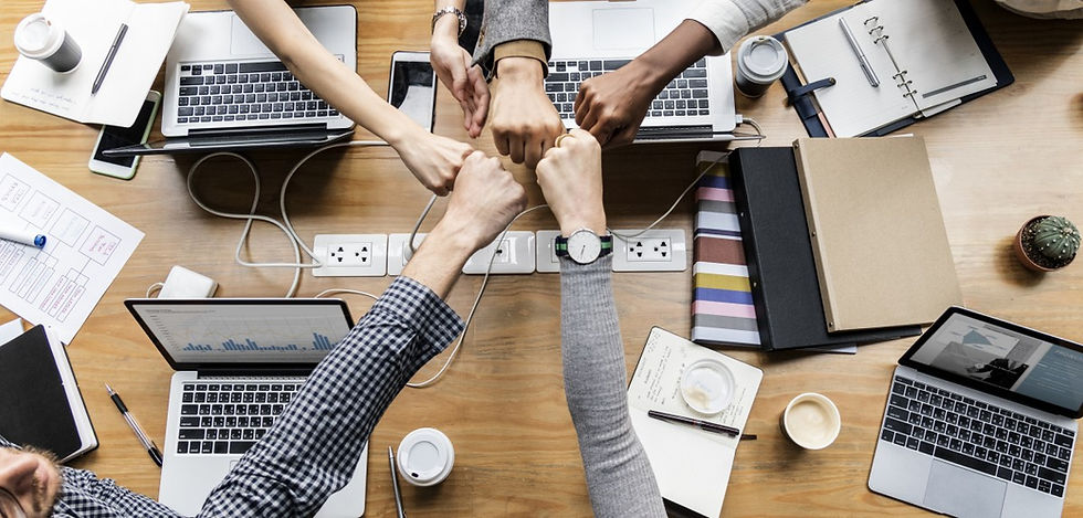 Équipe collaborative