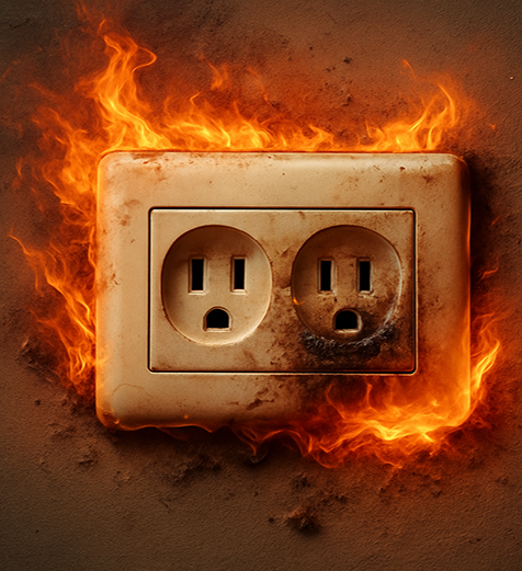 Toma Americna en Llamas