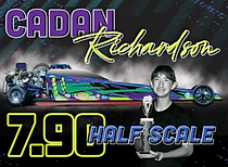 Cadan Richardson Hero Card Jr. Dragster