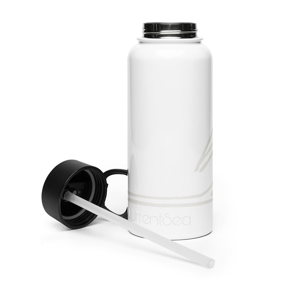 Thumbnail: Wave Sketch water bottle