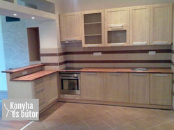 dió színű vákumfóliás L alakú konyha bárpulttal_marked