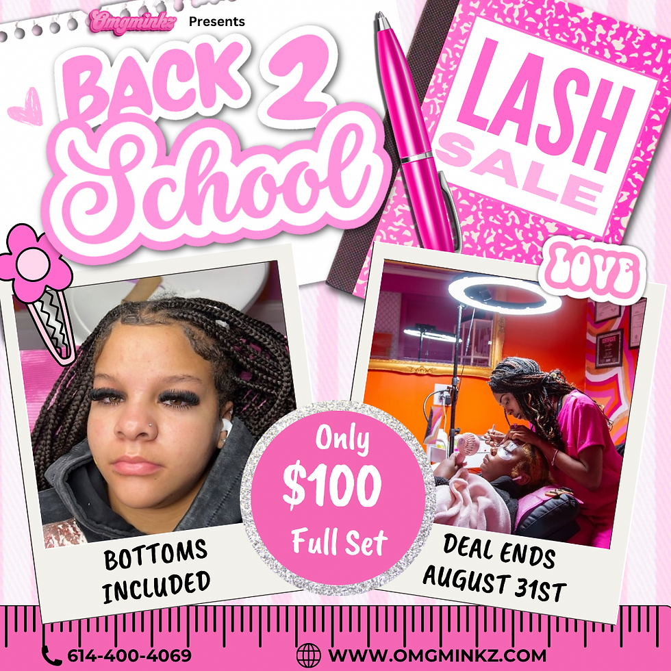 Copy of Back to school lash
