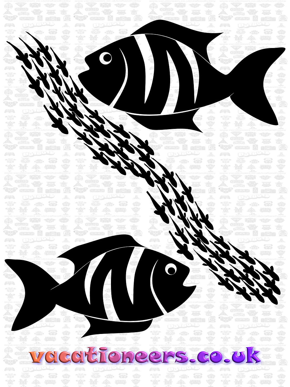 Thumbnail: Assorted Fish Design Craft Pack