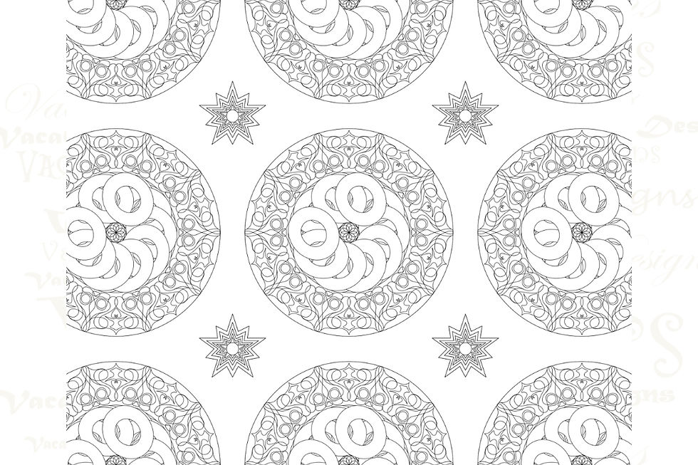Thumbnail: Mandala Style Seamless Patterns