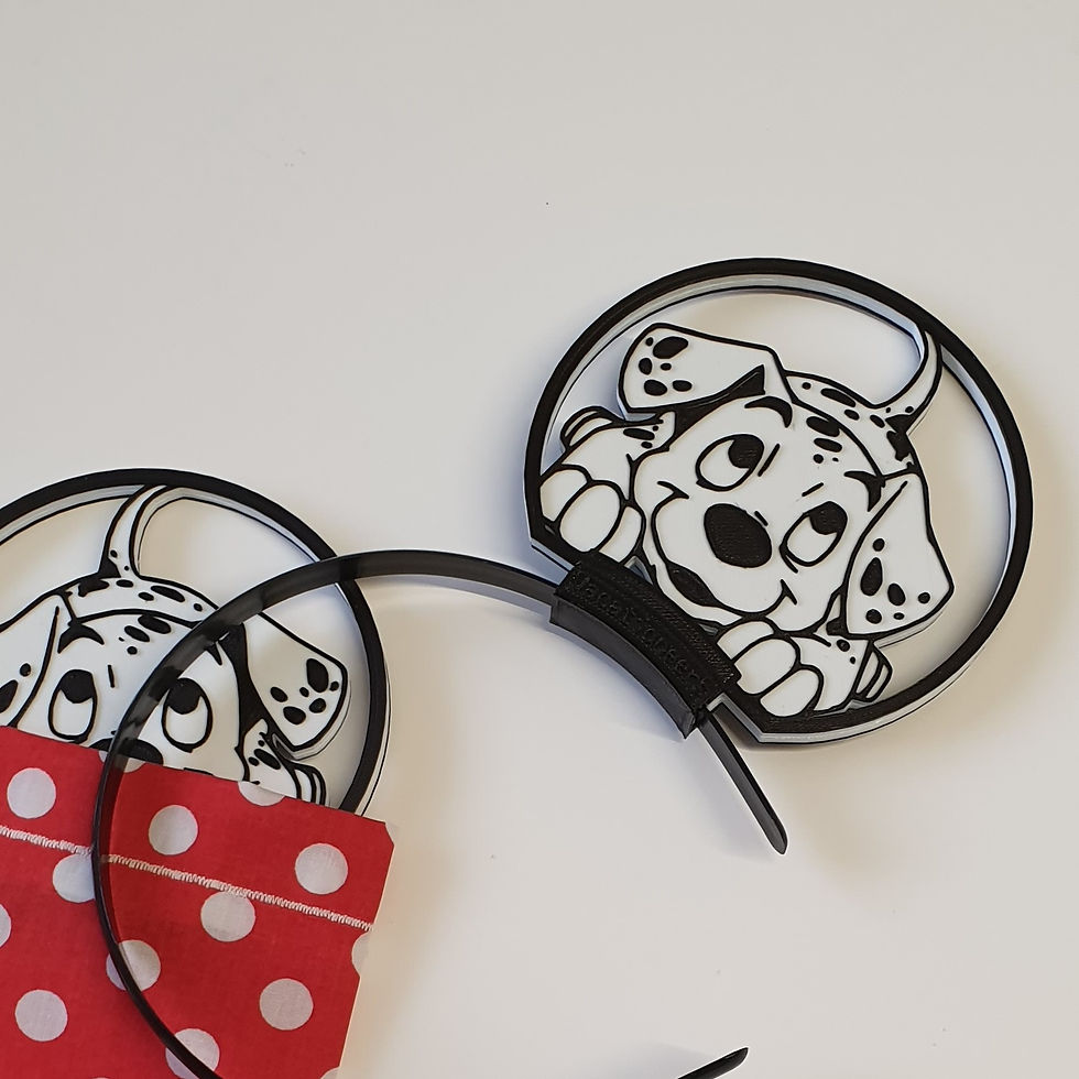 Thumbnail: Disney Style Ears, 101 Dalmatians Puppy. Watch out for Cruella De Vil