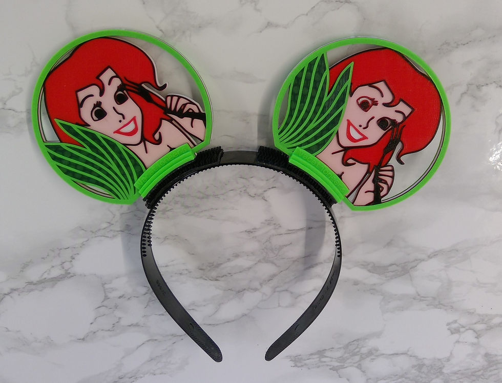 Thumbnail: Disney Ears. Ariel. This Dinglehopper Was Found Under the Sea.