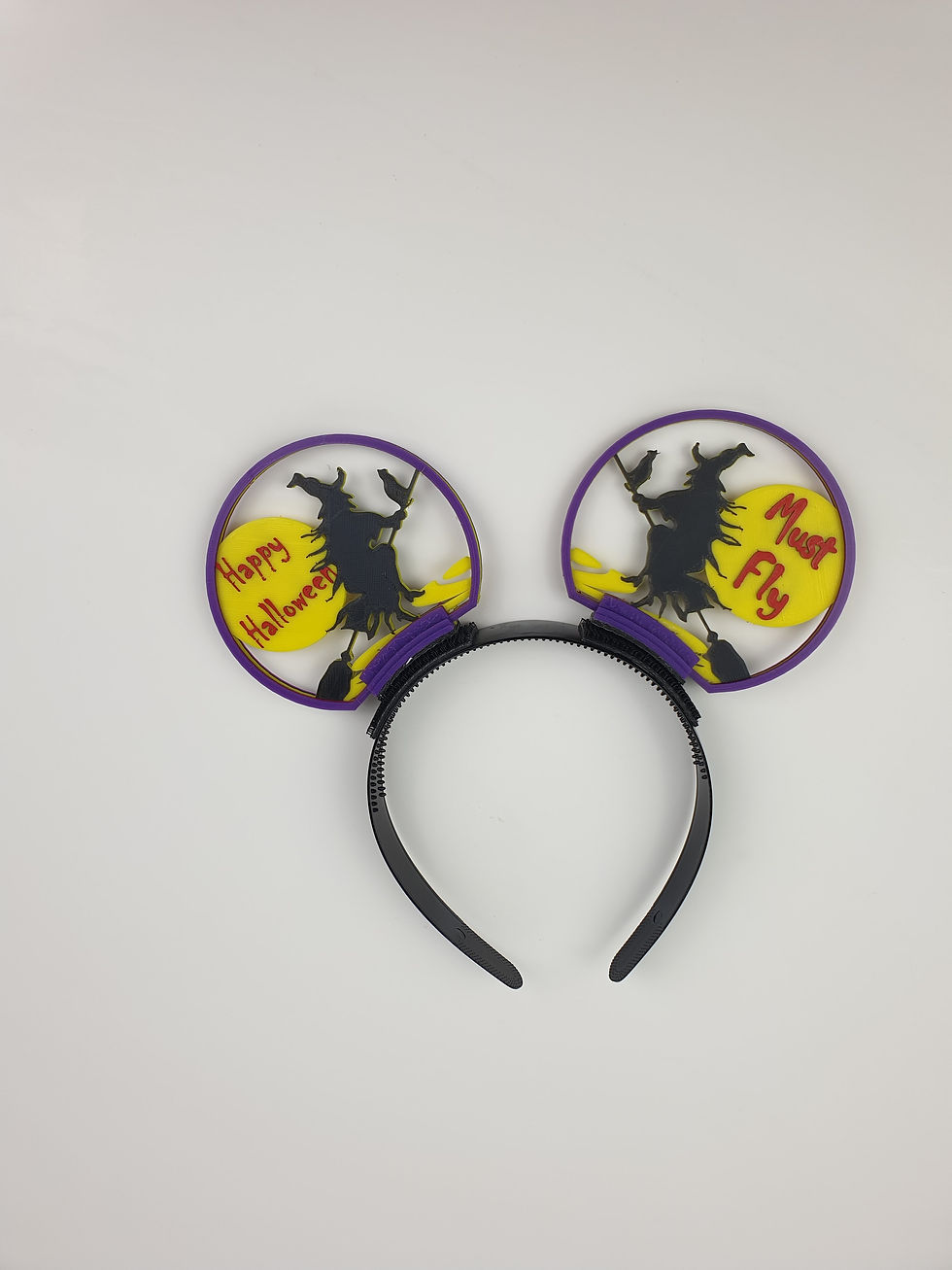 Thumbnail: Disney Ears, Flying Witch. Ideal for Horror Nights.
