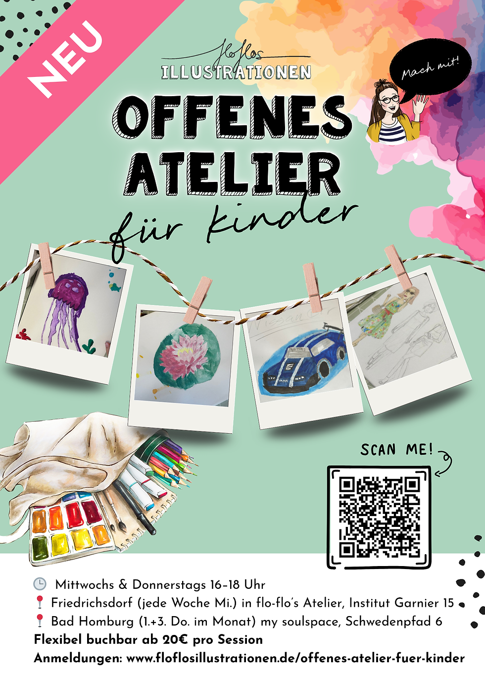 offenes Atelier für Kinder