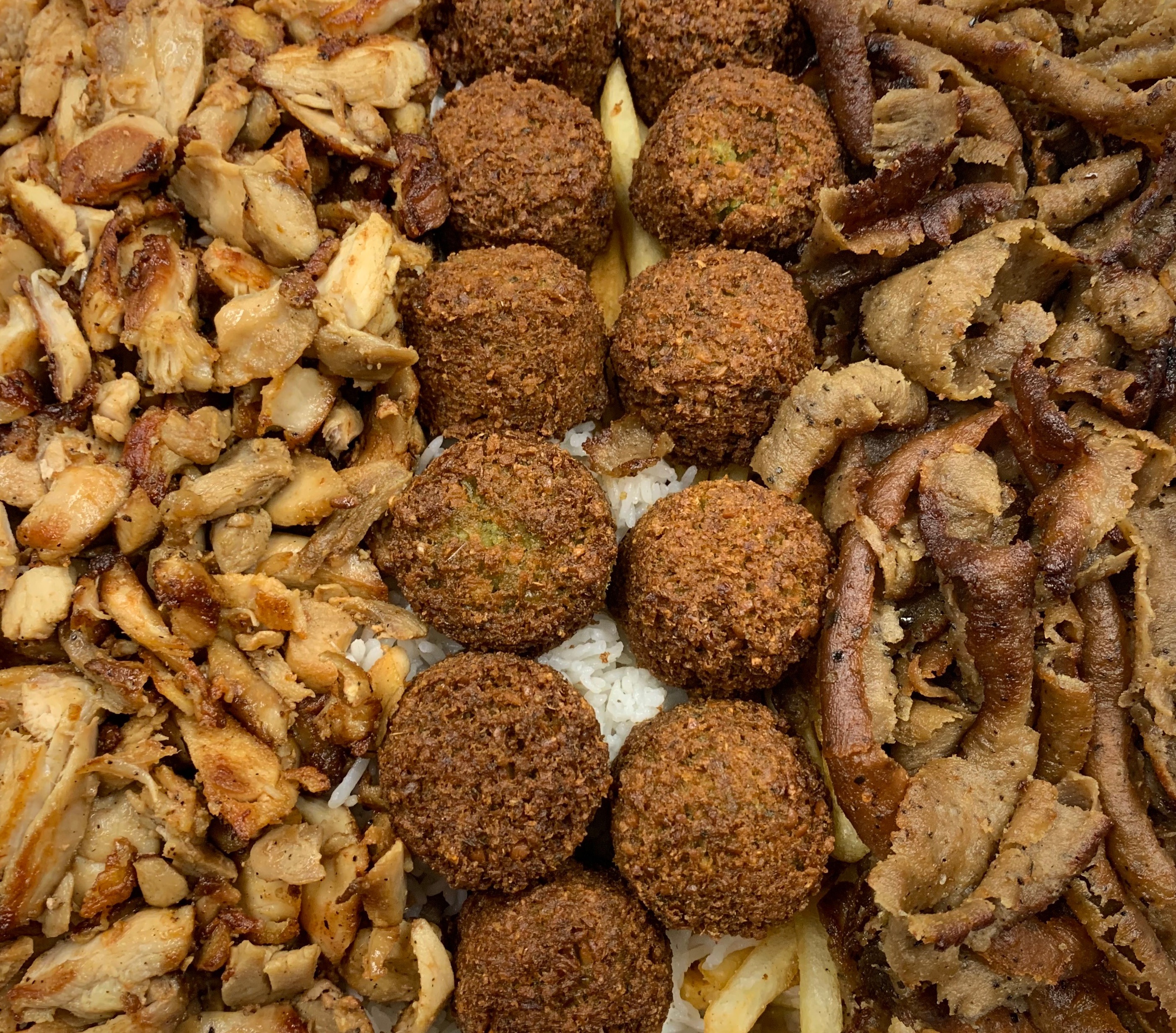 Arranged Food and Objects