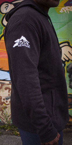 3DK X ColorfulFilth Cerberus Pullover Hoodie / Heather Black | 3DK