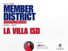Thank you to La Villa ISD for supporting innovative education-industry programs that develop student skills for future success. We look forward to our ongoing partnership.