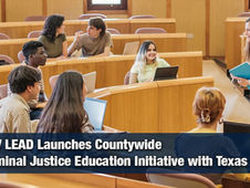 Thank you to the Texas Bar Foundation for supporting our efforts to create a workforce pipeline for criminal justice and legal studies students.