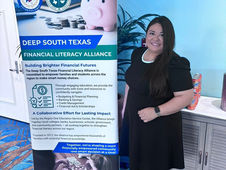 We started the morning attending Region One ESC Personal Financial Literacy Conference.