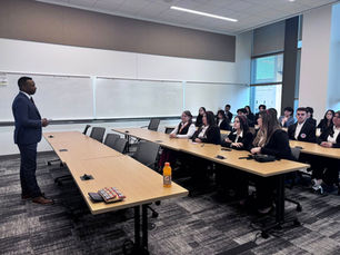 Students in the Texas Capitol for our Young Leaders Summit