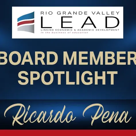We proudly recognize Ricardo Pena for his dedication and service as a valued board member. His leadership and commitment to community growth strengthen our mission and expand opportunities throughout the Rio Grande Valley.