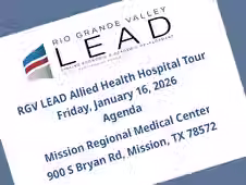 Donna North High School Allied Health Practicum at a Hands-on Hospital Tour