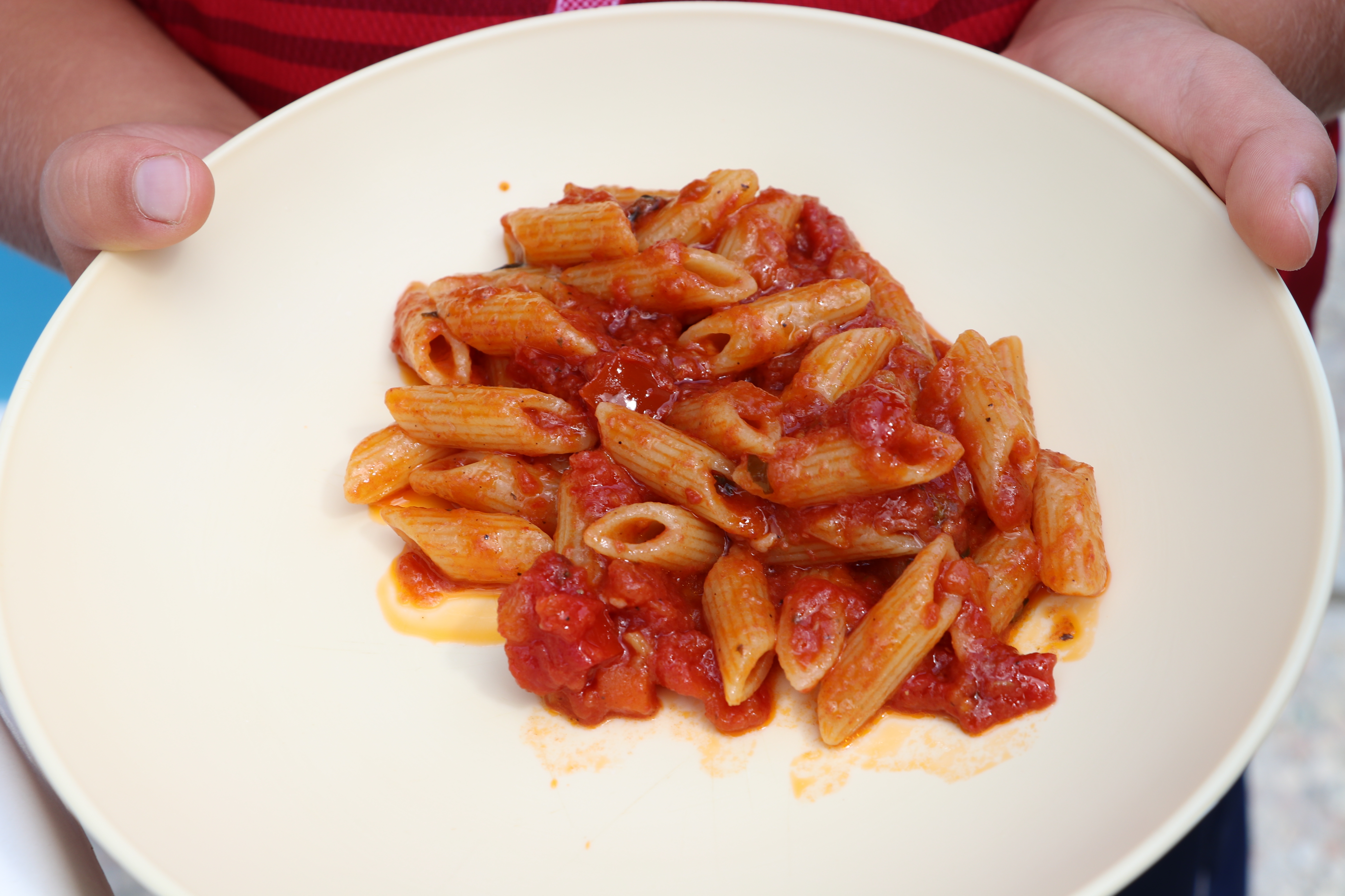 maccheroncini al pomodoro