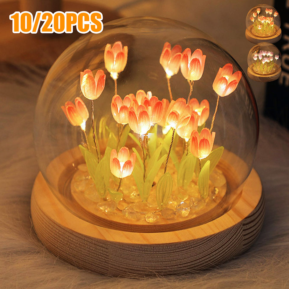 Lampe LED tulipe