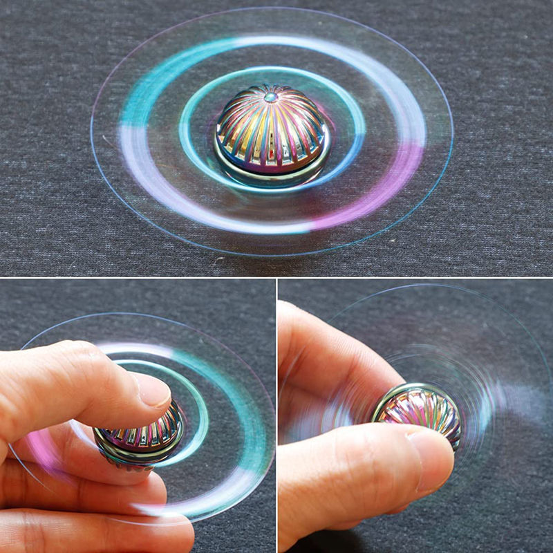 Miniature : Toupie anti stress rotative 