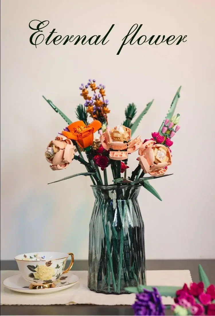 Miniature : Bouquet floral éternel  