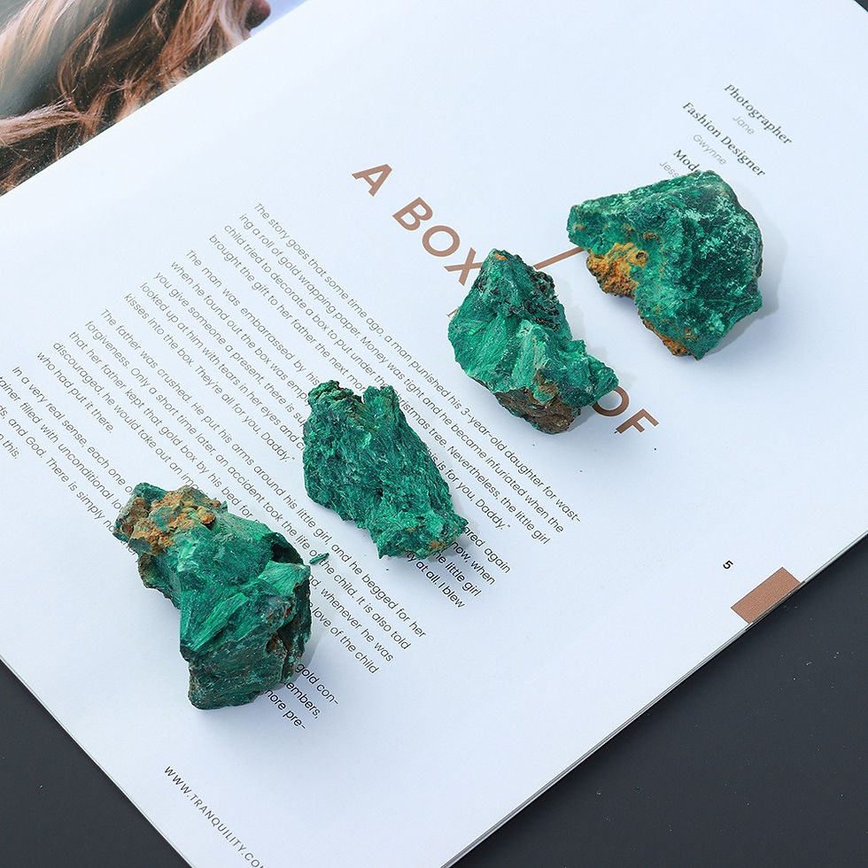 Miniature : Pierre malachite