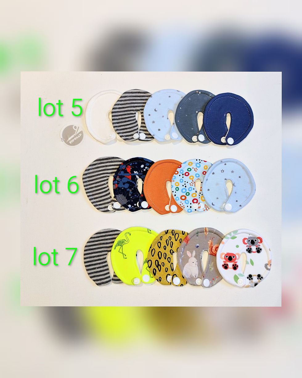 Miniature : Stomie Patch - lots de 5 Prêts à partir 