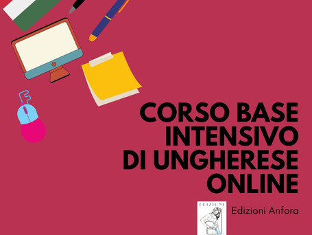 Corso base intensivo di ungherese online - giugno 2021