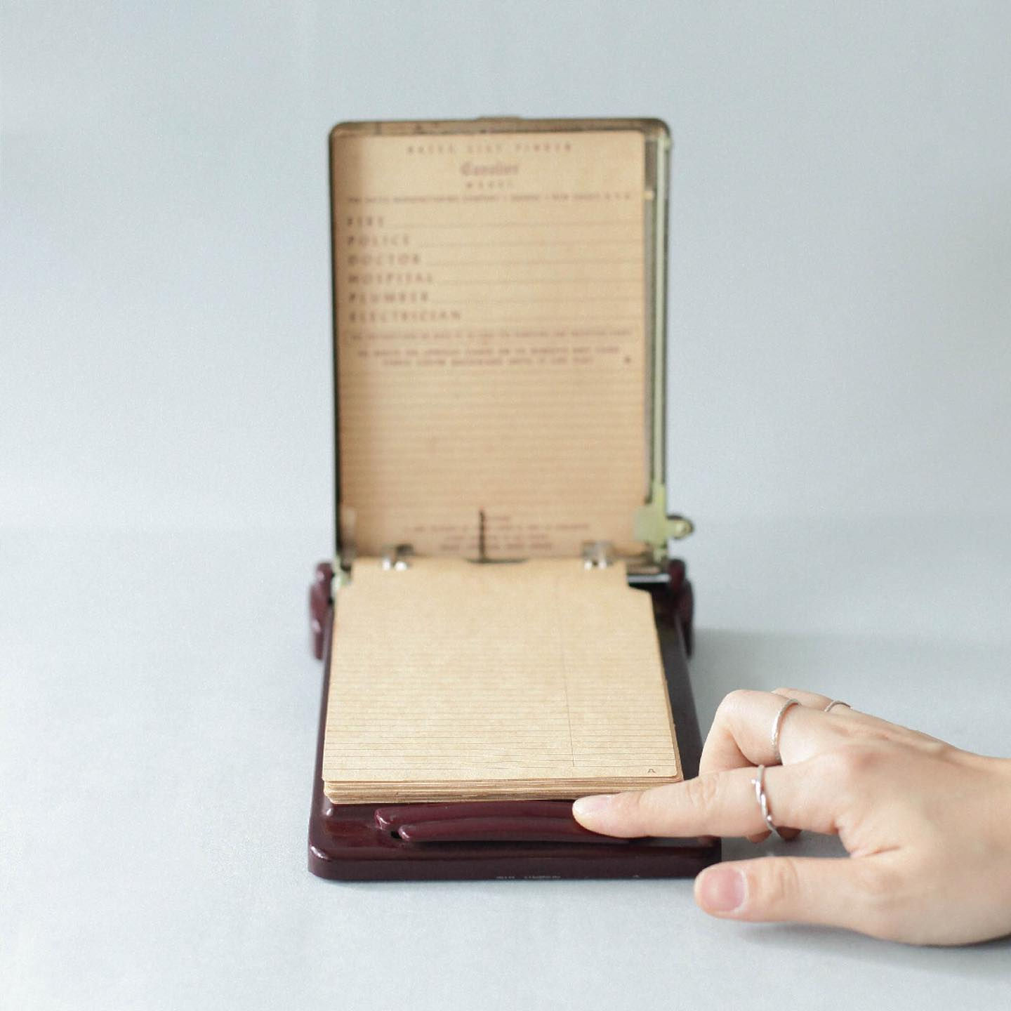 The Bates List Finder Cavalier Model from 1950’s