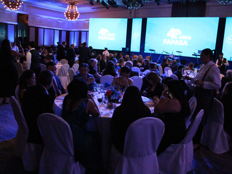 FAPASA celebró sus 40 años con una Cena Homenaje en el Marriott