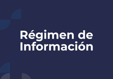 SSN. Información de Inversiones del sistema Régimen de Información (RI).