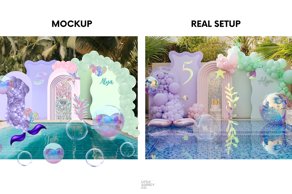 Thumbnail: Balloon Artist 5000 Event Mockup Bundle Png Images Little Agency Co