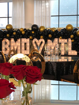 BMO, montreal, corporate, event, balloons, balloon garland, ballöom, four seasons hotel