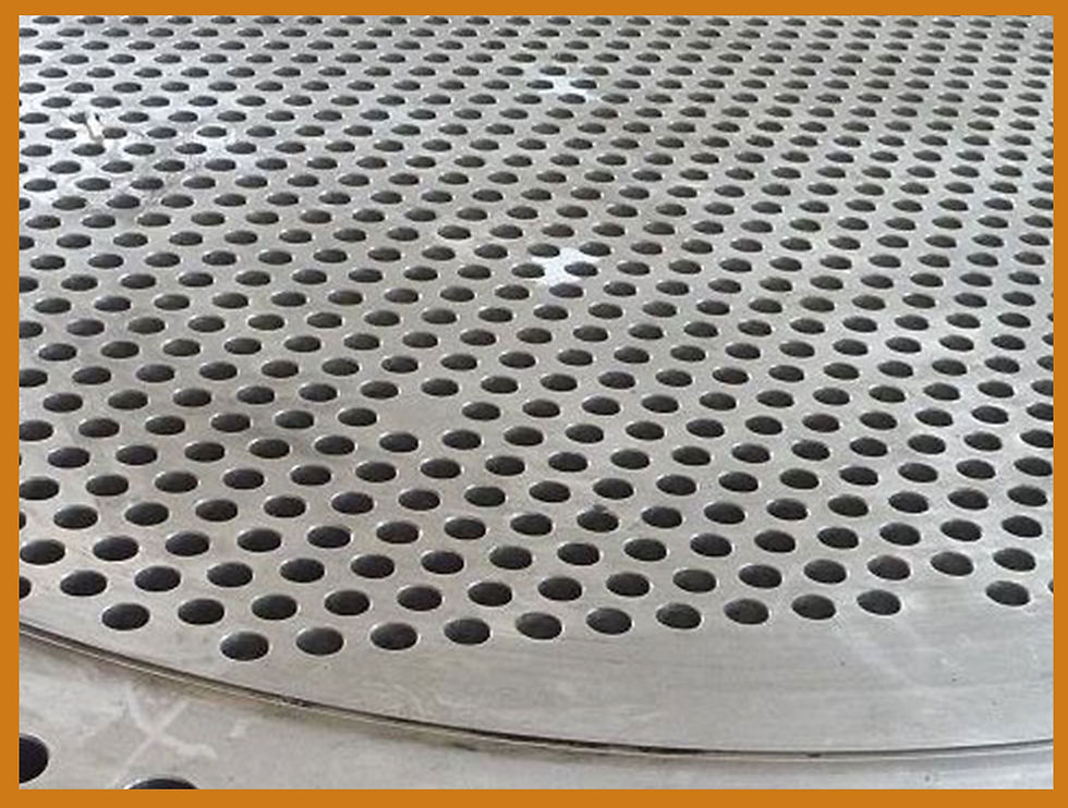 Tube sheets