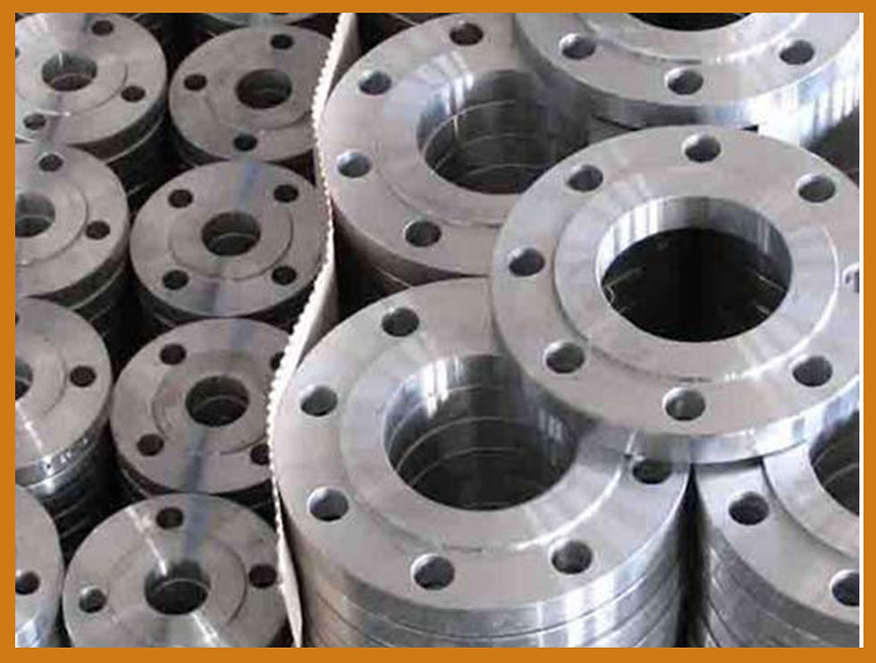 Pipes flanges nozzles