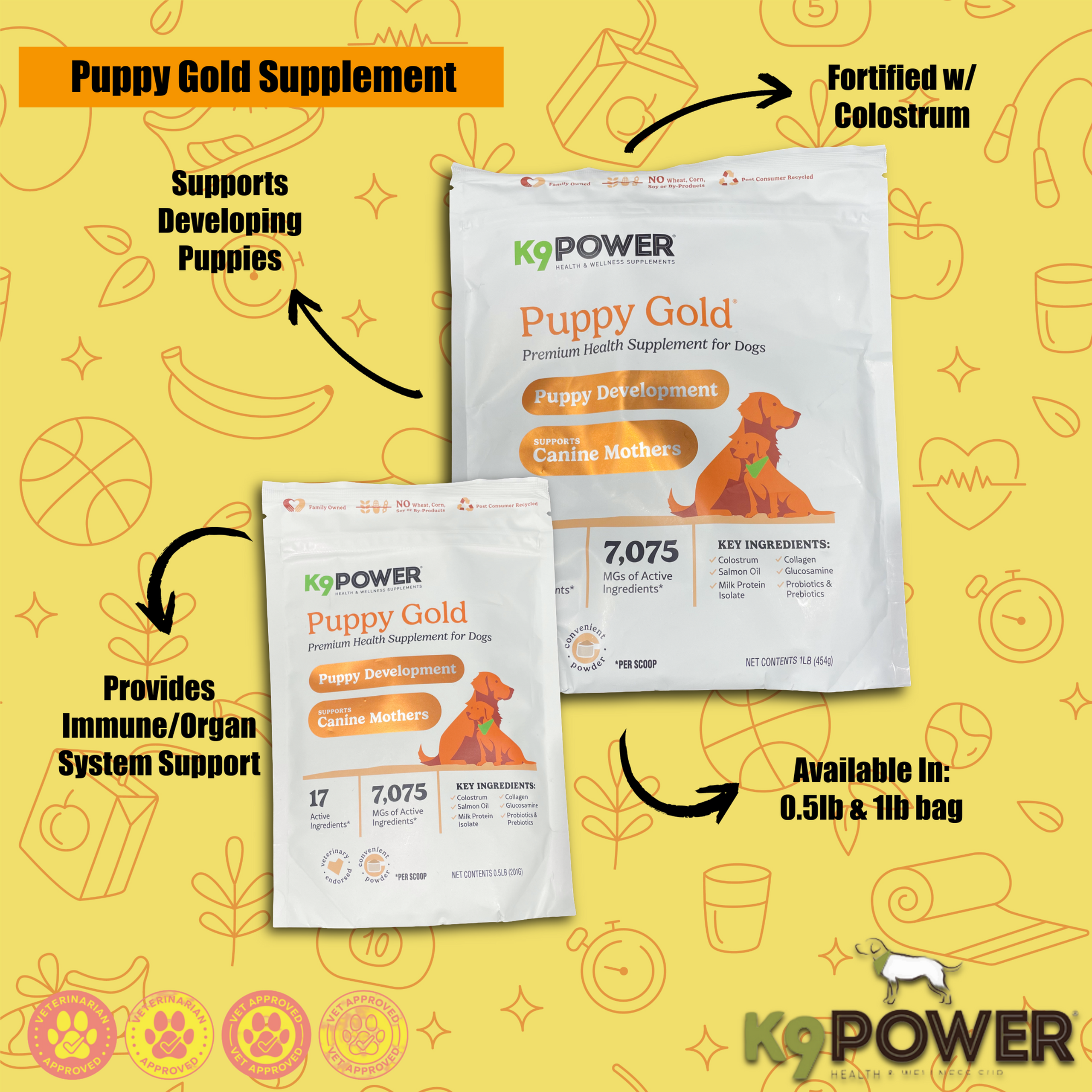 K9 Power - Puppy Gold Supplement