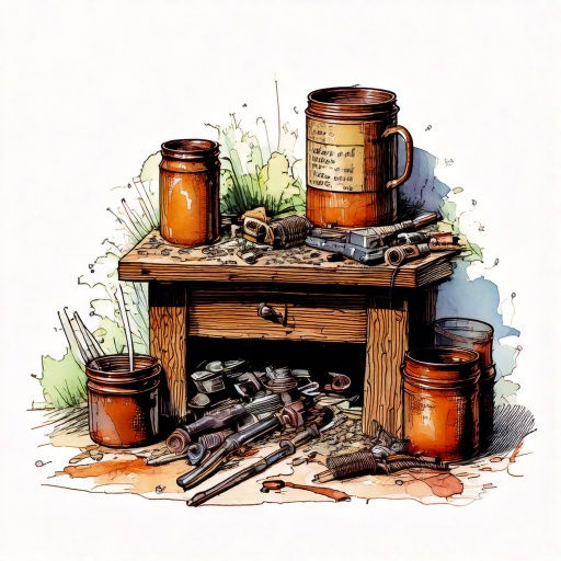 Thumbnail: Grandpa's Garage — Motor Oil, Sawdust, Cold Coffee