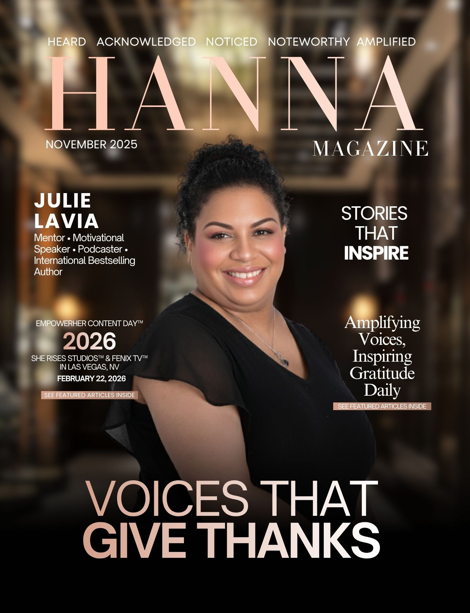 HANNA Magazine | November 2025 Edition