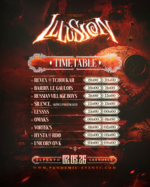 TIMETABLE Illusion - GRENOBLE